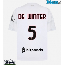 AC Milan Koni De Winter #5 Replica Away Shirt 2026-27 Short Sleeve